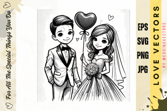 C3138 Love Vectors: Elegance for Designers