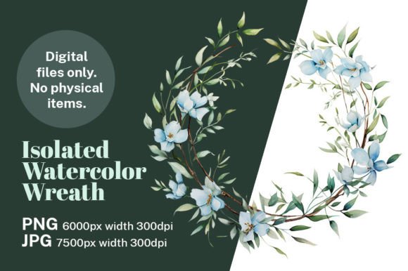 Isolated Blue XMAS Wreath Wedding PNG: A Designer's Guide