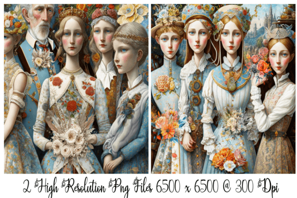 The Wedding Party Set of 2: Watercolor Elegance for Modern Design
