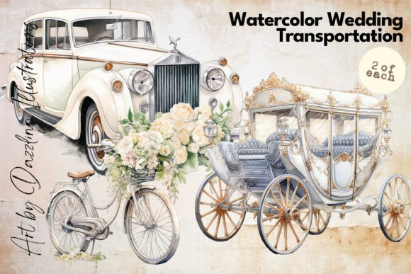 Wedding Transportation with Florals: A Designer's Guide to Vintage Charm
